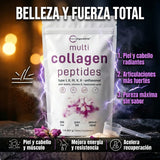 Multi Collagen Peptides · 5 tipos de colágeno · 450 g sin sabor