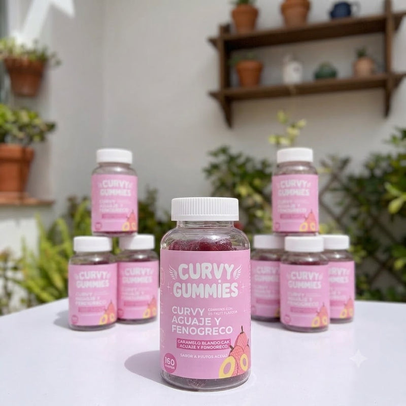 Curvy Gummies · Aguaje y fenogreco · 160 g
