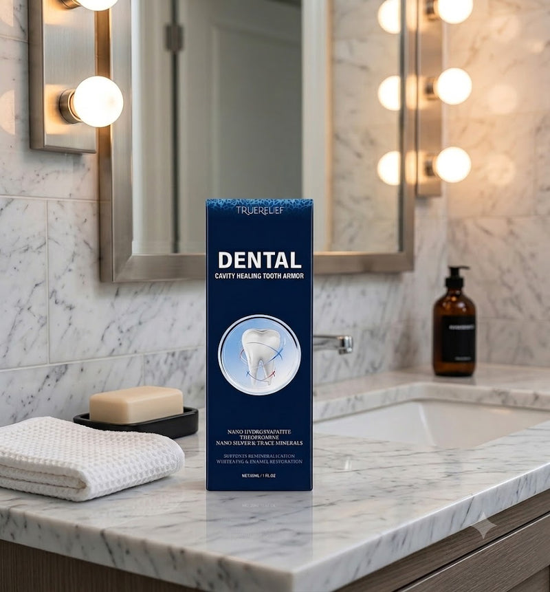 Dental Cavity Healing · Pasta dental remineralizante