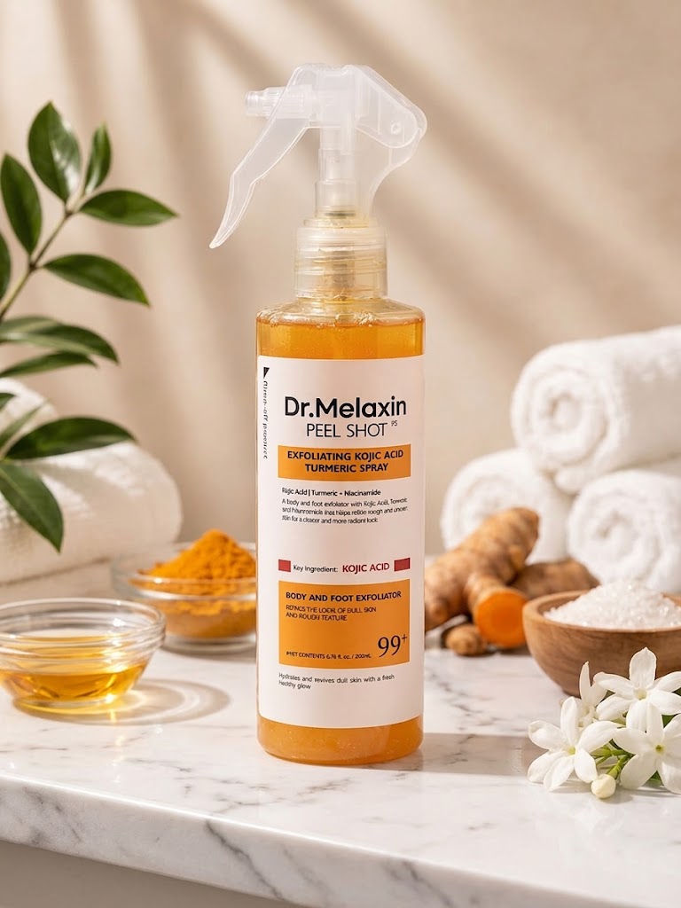 Dr. Melaxin Peel Shot · Spray exfoliante corporal · 200 ml